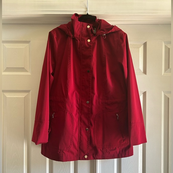 London Fog women’s burgundy jacket - Picture 1 of 10